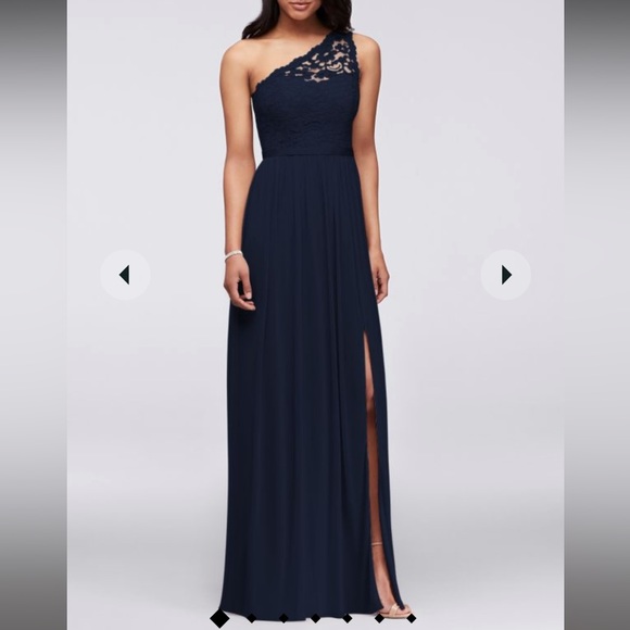 David’s bridal lace bridesmaids/prom dress - Picture 1 of 3